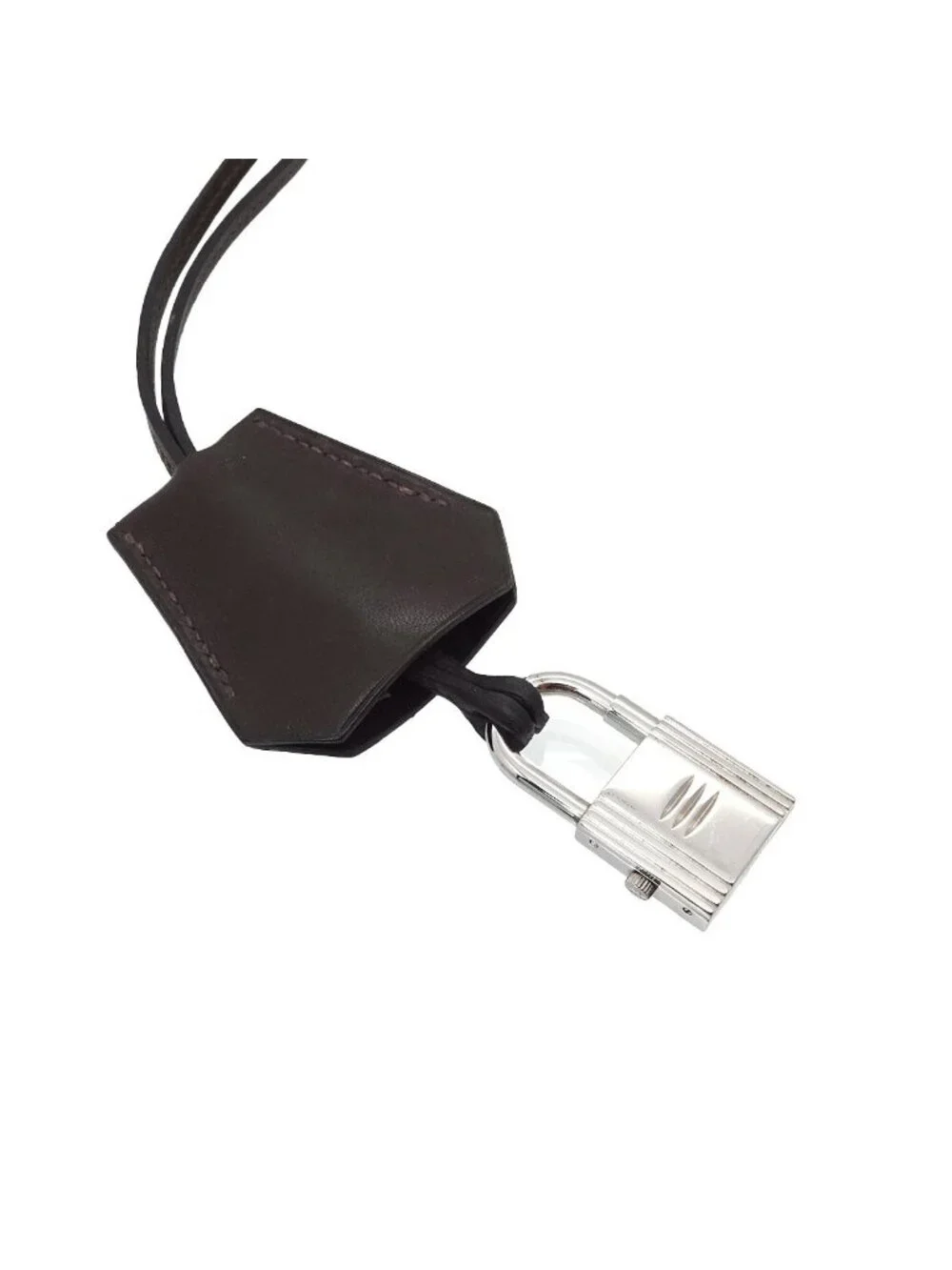 Hermes Kelly Watch Clochette Silver Leather Quartz